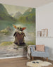 Star Wars The Mandalorian Grogu Landscape Interieur Papier Peint DX4 211 | Yourdecoration.fr