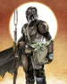 Star Wars The Mandalorian and Grogu Papier Peint DX4 184 | Yourdecoration.fr