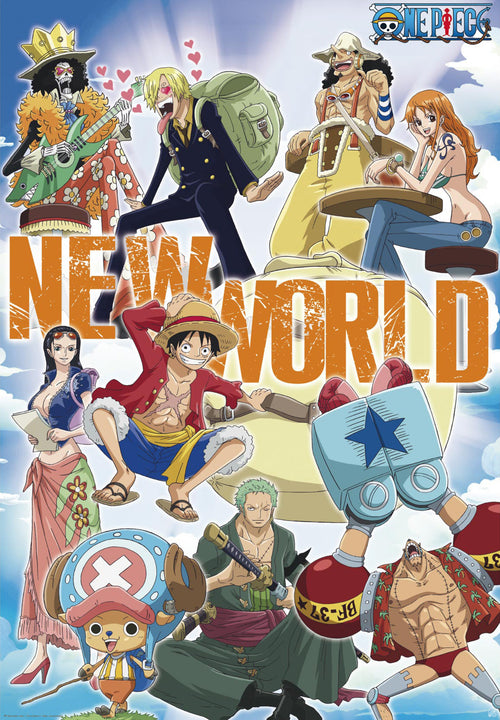 One Piece New World Team Affiche 61X91 5cm | Yourdecoration.fr