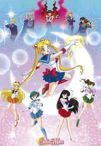 Sailor Moon Moonlight Power Affiche 61X91 5cm | Yourdecoration.fr