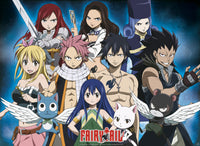 Fairy Tail Group 2 Affiche 52X38cm | Yourdecoration.fr