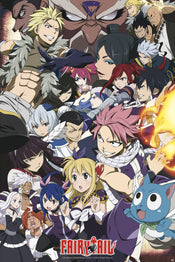 Fairy Tail Fairy Tail Vs Other Guilds Affiche 61X91 5cm | Yourdecoration.fr