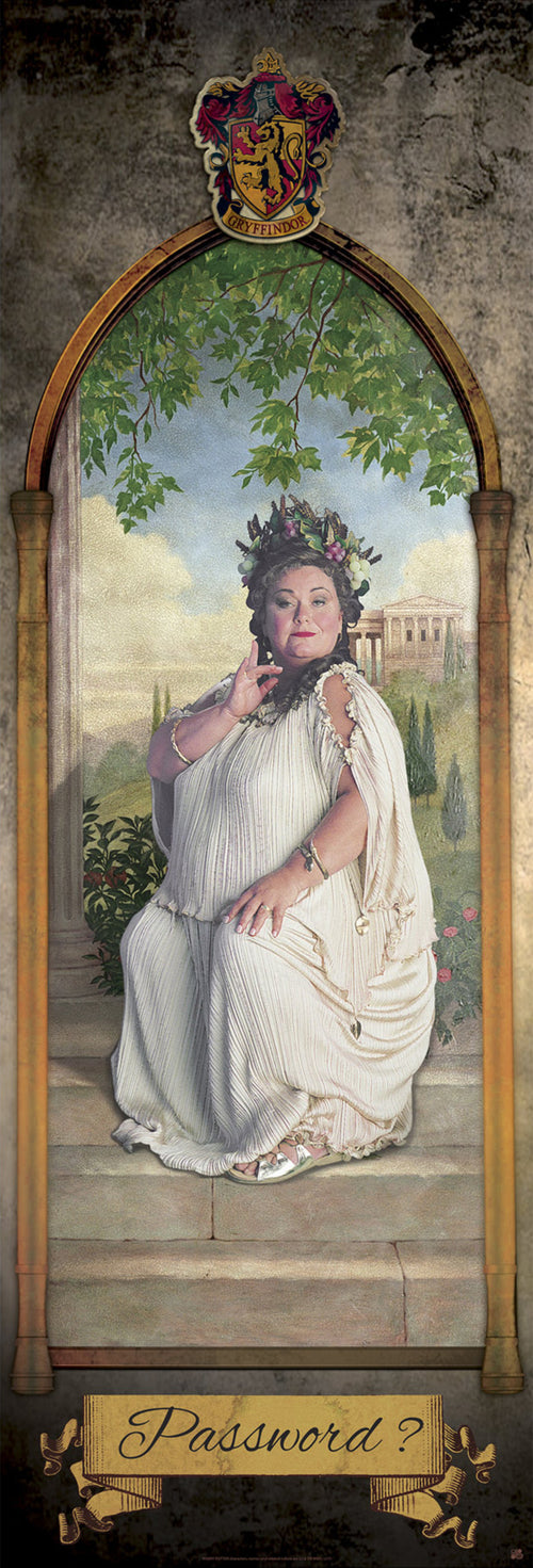 Abystyle Harry Potter Door Affiche The Fat Lady Affiche 53X158cm | Yourdecoration.fr
