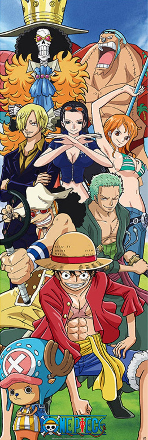 Abystyle Abydco451 One Piece Crew Affiche Poster 53x158cm | Yourdecoration.fr