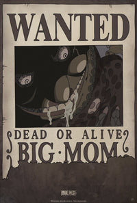 One Piece Wanted Big Mom Affiche 35X52cm | Yourdecoration.fr