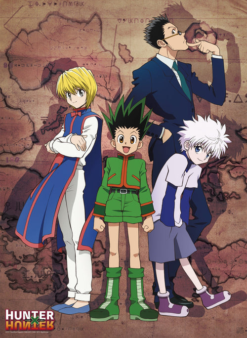 Hunter X Hunter Heroes Affiche 38X52cm | Yourdecoration.fr