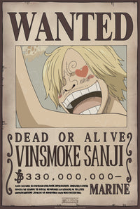 One Piece Wanted Sanji New 2 Affiche 35X52cm | Yourdecoration.fr