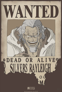 One Piece Wanted Rayleigh Affiche 35X52cm | Yourdecoration.fr
