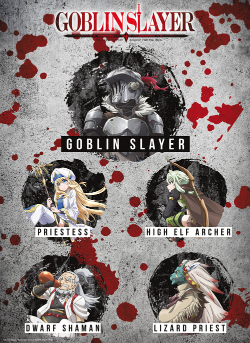 Goblin Slayer Characters Affiche 38X52cm | Yourdecoration.fr