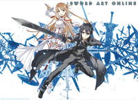 Sword Art Online Asuna And Kirito Affiche 52X38cm | Yourdecoration.fr