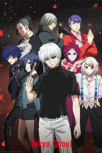 Tokyo Ghoul Group Affiche 61X91 5cm | Yourdecoration.fr
