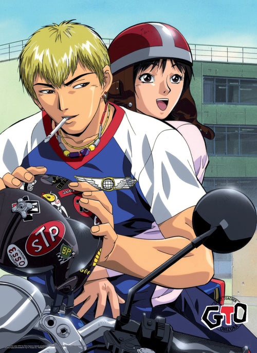 Gto Onizuka Bike Affiche 38X52cm | Yourdecoration.fr