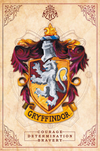 Abystyle Harry Potter Gryffindor Affiche 61X91 5cm | Yourdecoration.fr
