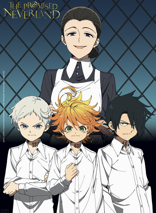 The Promised Neverland Mom And Orphans Affiche 38X52cm | Yourdecoration.fr
