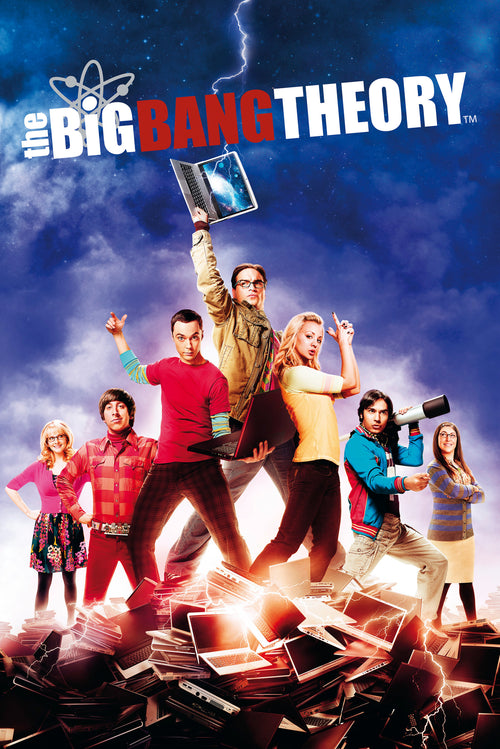 The Big Bang Theory Casting Affiche 61X91 5cm | Yourdecoration.fr