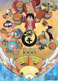 One Piece 1000 Logs Cheers Affiche 38X52cm | Yourdecoration.fr