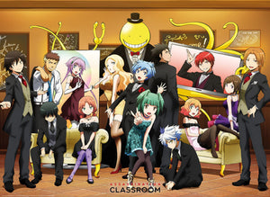 Assassination Classroom Elegant Group Affiche 52X38cm | Yourdecoration.fr