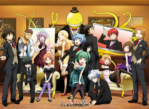 Assassination Classroom Elegant Group Affiche 52X38cm | Yourdecoration.fr