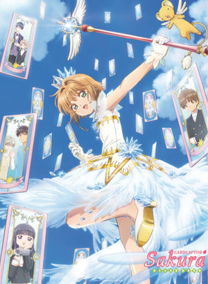 Cardcaptor Sakura Sakura And Cards Affiche 38X52cm | Yourdecoration.fr