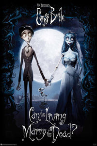 ABYstyle Corpse Bride Victor & Emily Affiche Art 61x91,5cm | Yourdecoration.fr