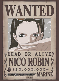 Abystyle Gbydco234 One Piece Wanted Nico Robin Affiche Poster 38x52cm | Yourdecoration.fr