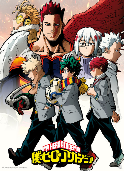 Abystyle Gbydco245 My Hero Academia Endeavor Agency Arc Affiche Poster 38x52cm | Yourdecoration.fr
