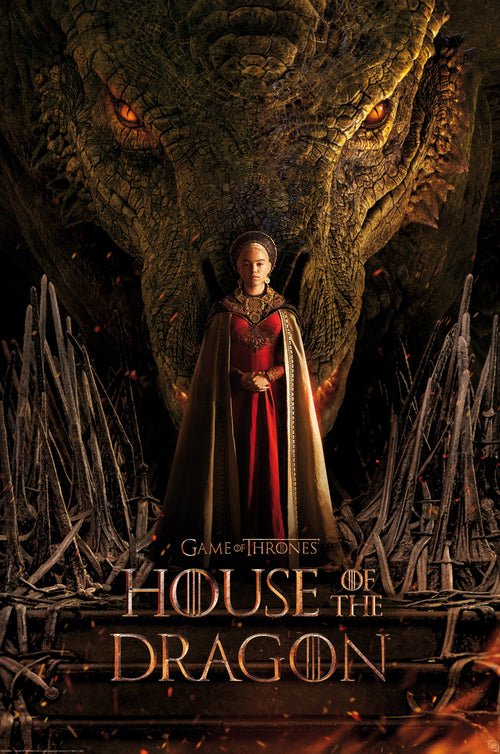 Abystyle Gbydco256 House Of The Dragon One Sheet Affiche Poster 61x91,5cm | Yourdecoration.fr
