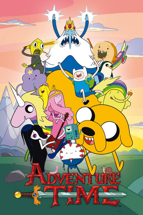 abystyle gbydco366 adventure time group affiche poster 61x91,5cm | Yourdecoration.fr