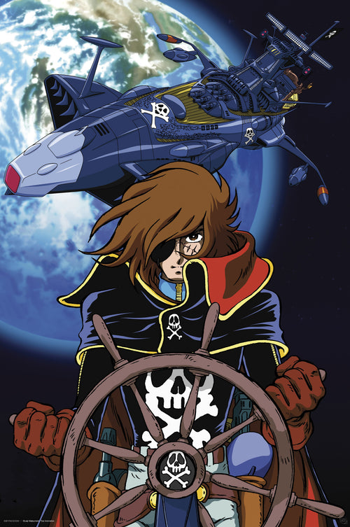 Abystyle Gbydco390 Captain Harlock Poster 61x91-5cm | Yourdecoration.fr