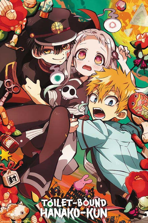 ABYstyle Toilet-Bound Hanako-Kun Kamome Academy Affiche Art 61x91,5cm | Yourdecoration.fr