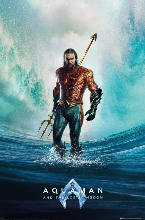 Poster Aquaman and The Lost Kingdom 61x91 5cm Pyramid PP35066 | Yourdecoration.fr