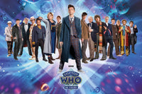 Poster Doctor Who 60th Anniversary A Timeless Tribute 91 5x61cm Pyramid PP35443 | Yourdecoration.fr