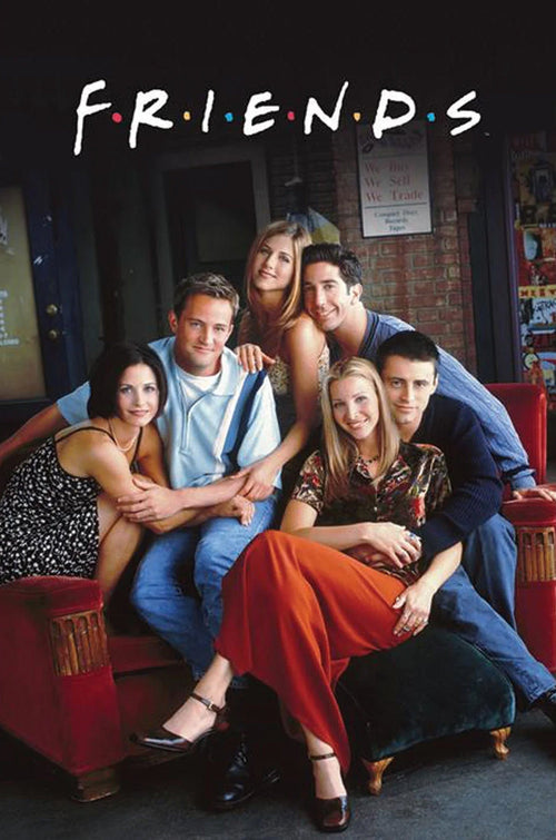 Poster Friends In Central Perk 61x91 5cm Pyramid PP32138 | Yourdecoration.fr