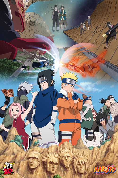 Poster Naruto Will Of Fire 61x91 5cm Abystyle GBYDCO562 | Yourdecoration.fr