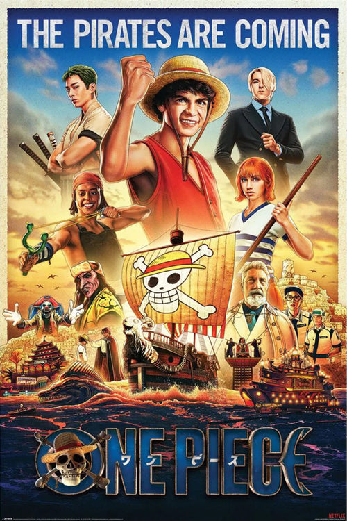 Poster One Piece Live Action Pirates Incoming 61x91 5cm Pyramid PP35389 | Yourdecoration.fr
