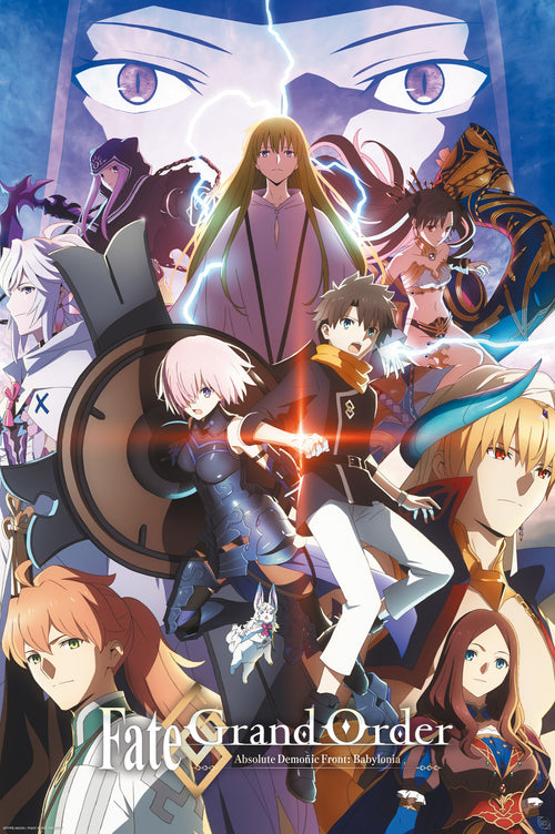 affiche poster Fate Grand Order Key Art Group 61x91 5cm Abystyle GBYDCO352 | Yourdecoration.fr