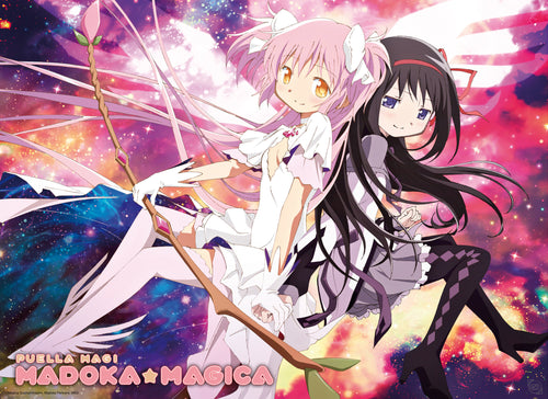 affiche poster Puella Magi Madoka Magica Goddes Madoka And Homura 52x38cm Abystyle GBYDCO337 | Yourdecoration.fr