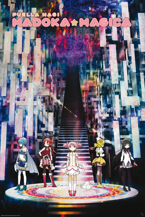 affiche poster Puella Magi Madoka Magica Key Art 61x91 5cm Abystyle GBYDCO274 | Yourdecoration.fr