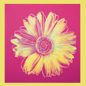 Andy Warhol  Daisy 1982 affiche art 90x90cm | Yourdecoration.fr