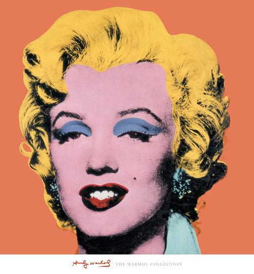 Andy Warhol  Shot Orange Marilyn affiche art 65x71cm | Yourdecoration.fr