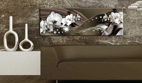 Artgeist Chocolate Dance of Orchid Tableau sur toile Ambiance | Yourdecoration.fr
