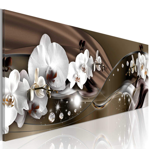 Artgeist Chocolate Dance of Orchid Tableau sur toile | Yourdecoration.fr
