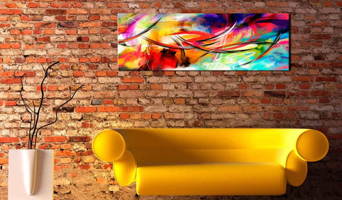 Artgeist Dance of the rainbow Tableau sur toile Ambiance | Yourdecoration.fr