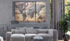 Artgeist Doors to the World Tableau sur toile 3 parties Ambiance | Yourdecoration.fr