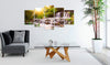 Artgeist Forest Waterfall Tableau sur toile 5 parties Ambiance | Yourdecoration.fr