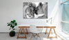 Artgeist Lions Love Tableau sur toile Ambiance | Yourdecoration.fr