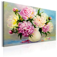 Artgeist Peonies Bouquet of Happiness Tableau sur toile | Yourdecoration.fr