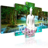 Artgeist Zen Waterfall Tableau sur toile 5 parties | Yourdecoration.fr