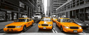 Dimex Yelow Taxi Papier Peint 375x150cm 5 bandes | Yourdecoration.fr