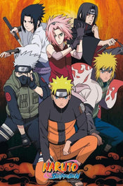 GBeye Naruto Shippuden group Affiche 61x91.5cm | Yourdecoration.fr